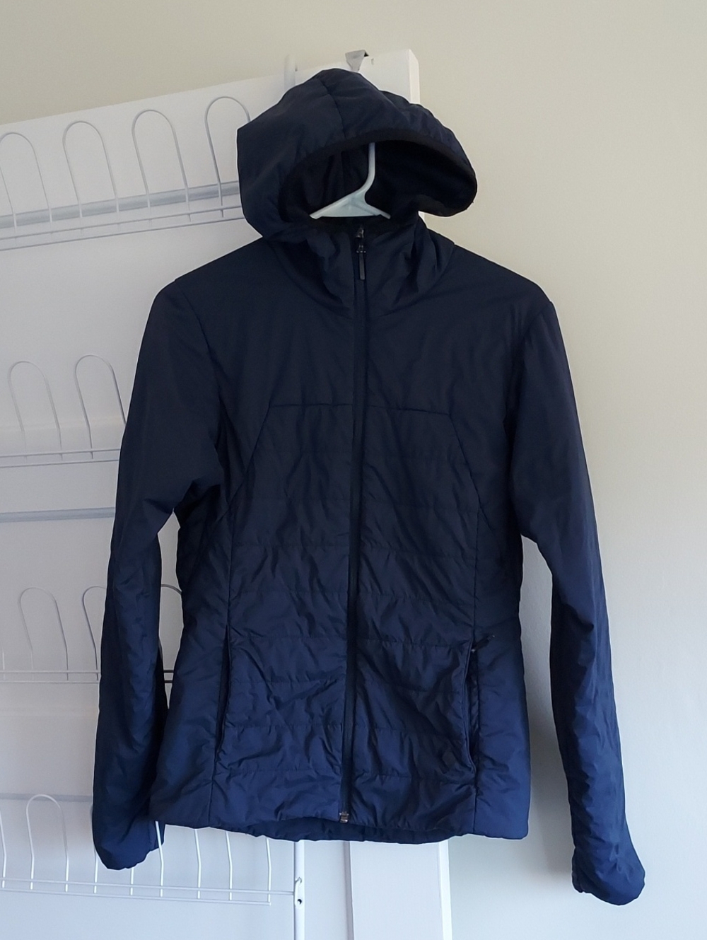 Black Diamond Women’s First Light Hoody Navy Jacket Schoeller Primaloft